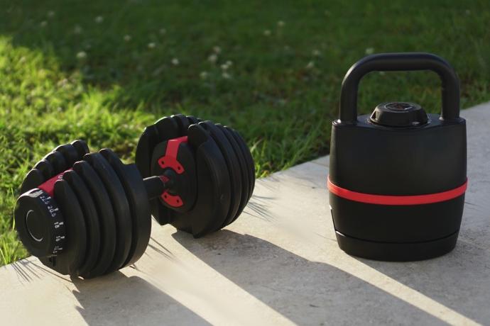 Kettlebell Ajustable AFW 18Kg - ¡Perfecta para entrenar en casa! Opinión y  Review completa 