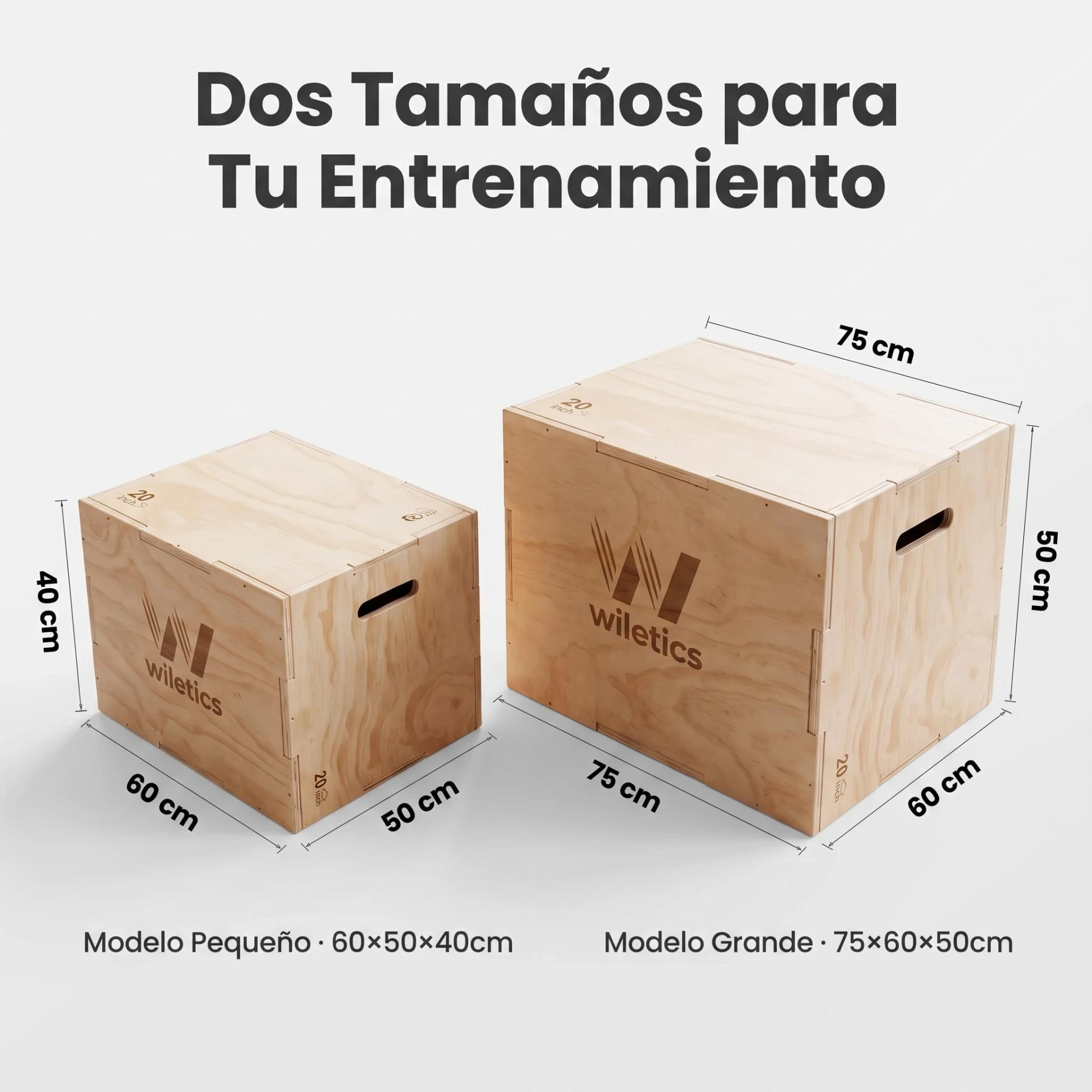 [WL000304] JumpBox - Cajón Madera (Pequeña)